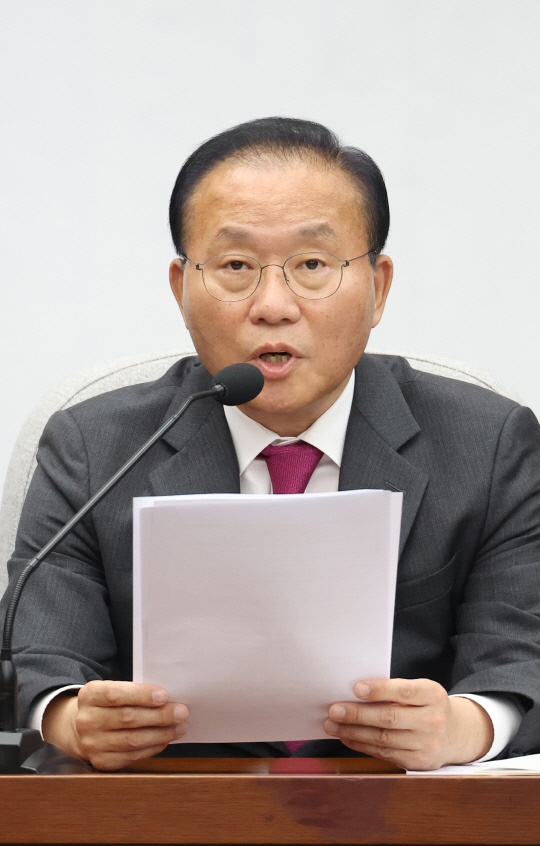 윤재옥 국민의힘 원내대표.<연합뉴스>